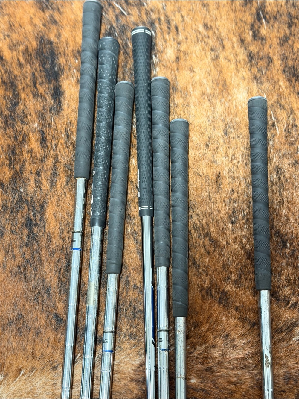 ⛳  PING EYE 2 BLACK DOT 3-9  MATCHING SERIAL #s 7 clubs RH 6iron Is Cobra READ - Picture 9 of 16